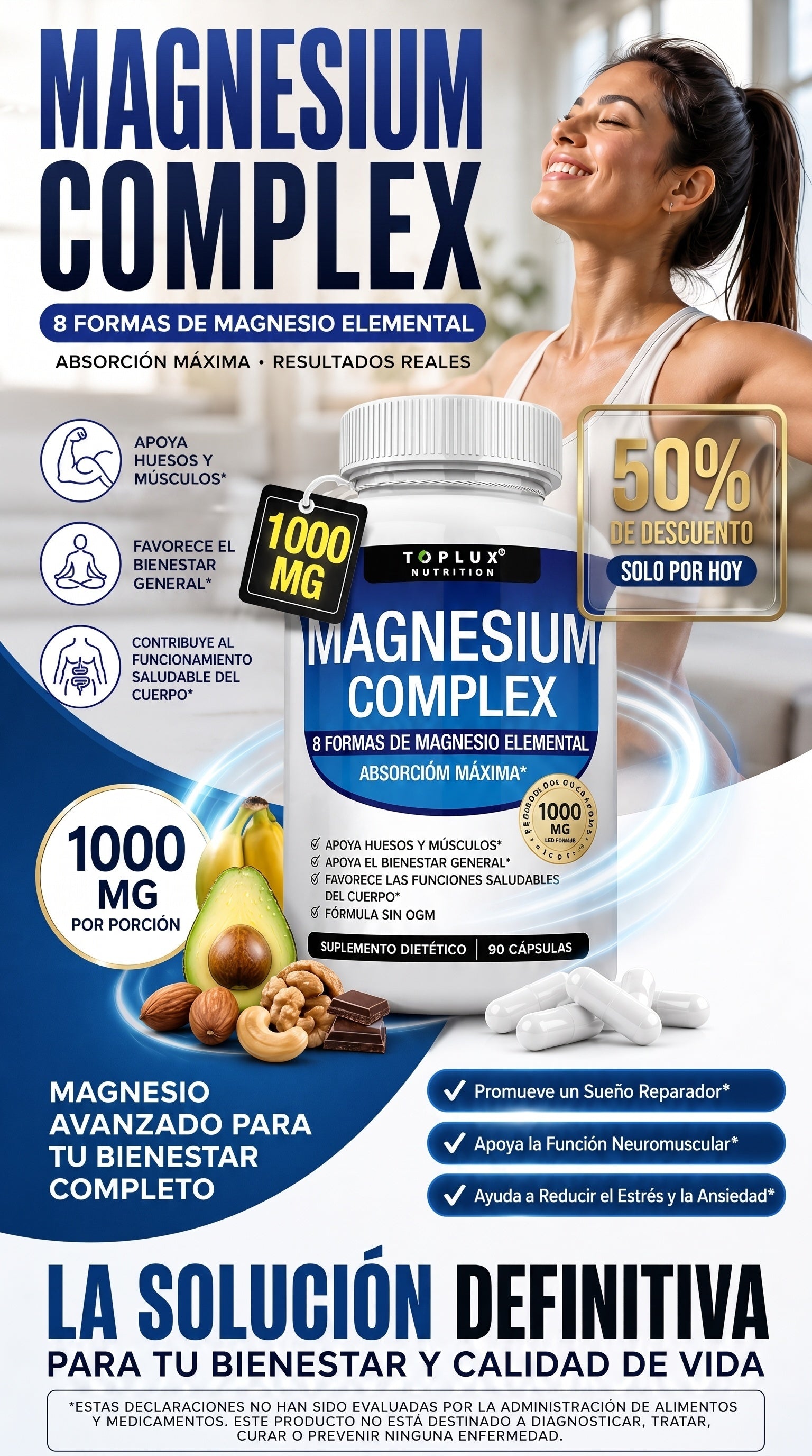 MAGNESIUM 60 CAPSULAS CON CAJA